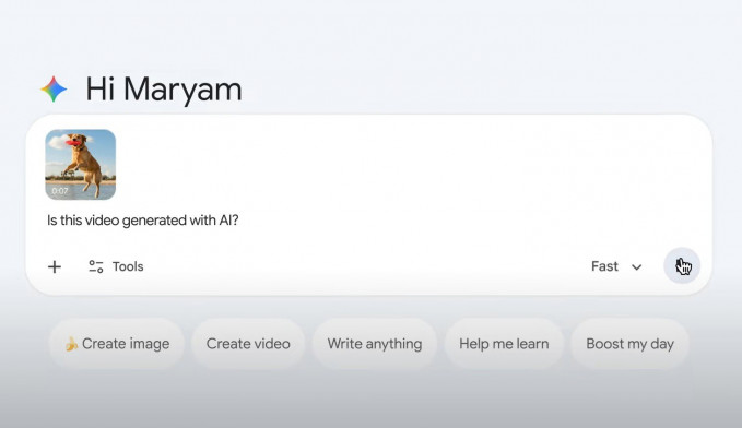 Detectar vídeos generados por IA en Gemini