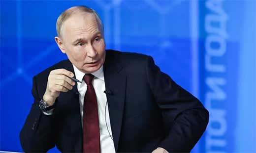 Putin deja la puerta