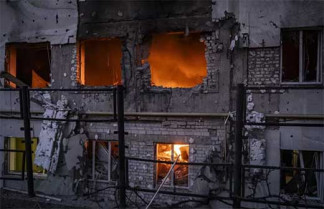 Un ataque con drones ucranianos