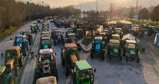 Agricultores griegos