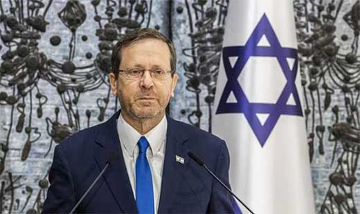 El presidente de Israel