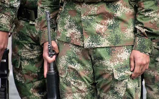 Liberados los 18 militares