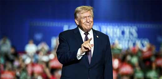 Trump aprovecha su mensaje por Navidad 