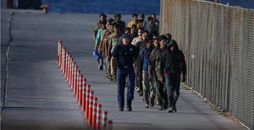 Las autoridades griegas rescatan