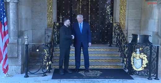 Rump y Zelenski coinciden en que el acuerdo