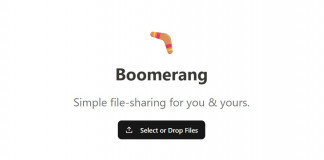 Pantalla de inicio de Boomerang