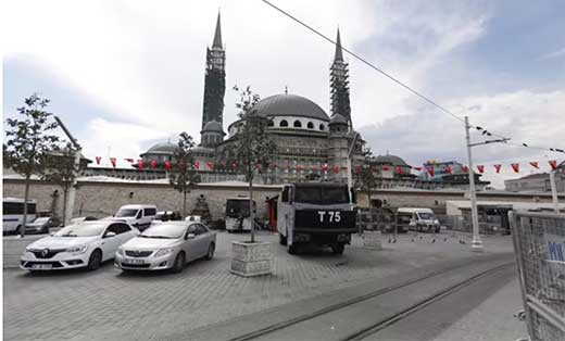 Detenidos en Turquiu0301a