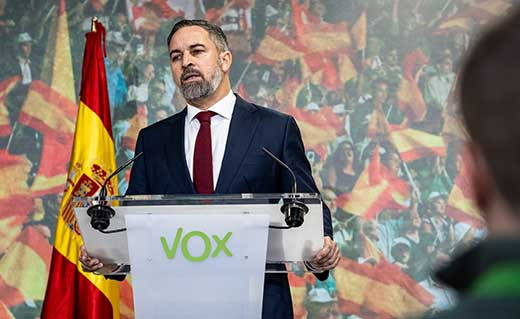 Vox santiago abascal 