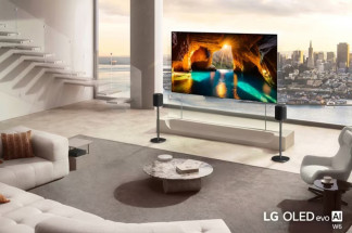 El televisor OLED Wallpaper TV de LG.