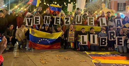 PP se manifiesta junto a venezolanos de Baleares