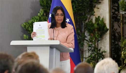 Delcy Rodriu0301guez decreta