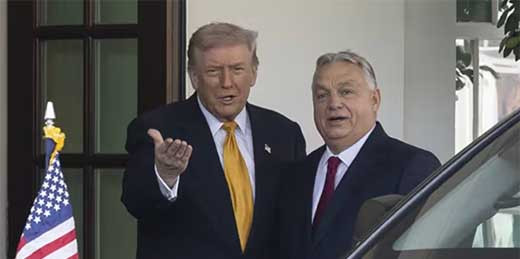 Trump respalda a Orbau0301n