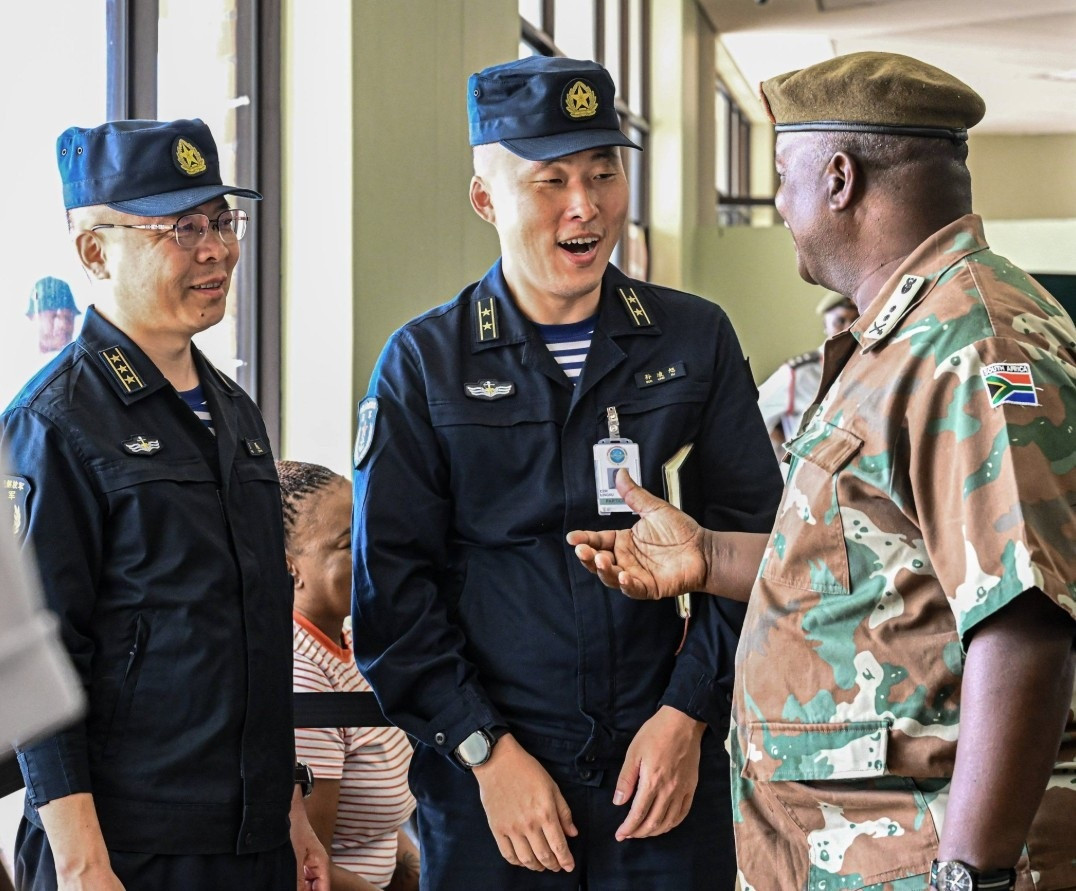 EuropaPress 7206162 militares chinos participan maniobras navales conjuntas brics sudafrica