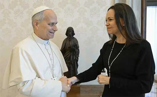 Machado pide al Papa