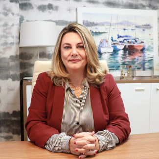 La presidenta de ASPE, Herminia Rodríguez.