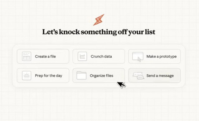 La nueva herramienta Claude Cowork de Anthropic.