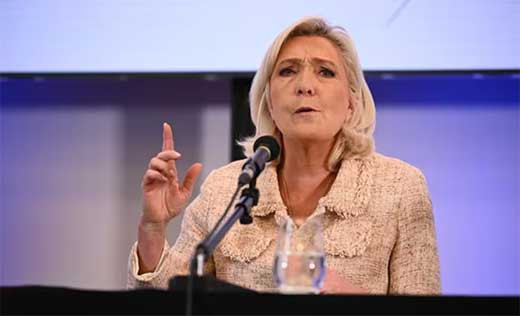 Le Pen dice