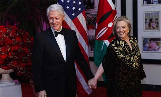 Los Clinton se niegan