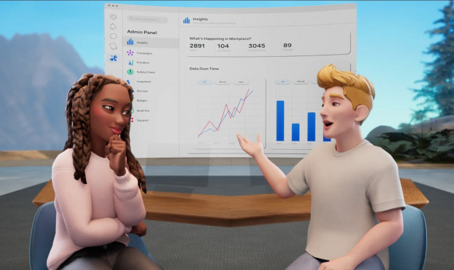 Meta Horizon Workrooms.