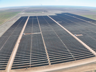 Archivo - Planta fotovoltaica desplegada por Repsol en Estados Unidos.