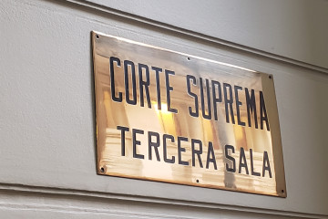Letrero Tercera Sala