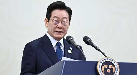 El presidente de Corea del Sur