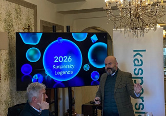 El director general de Kaspersky Iberia, Óscar Suela, en un encuentro con la prensa.