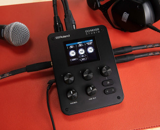 El mezclador de audio Go:Mixer Studio de Roland.