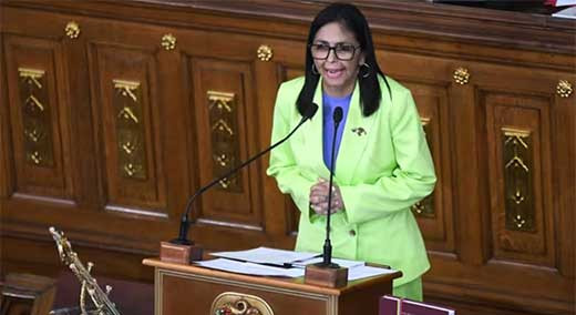 Delcy Rodriu0301guez anuncia