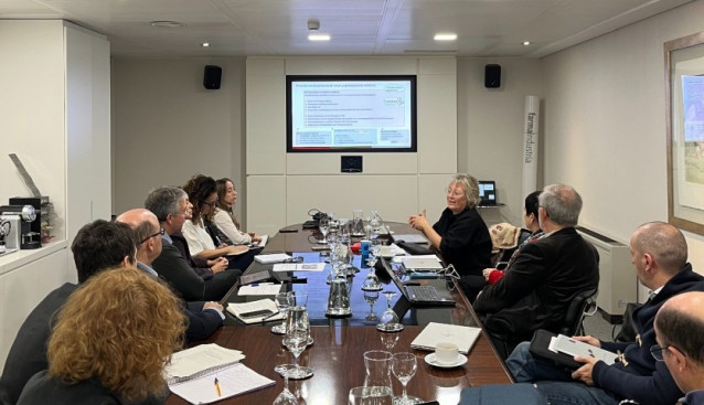 Imagen de la reunión.