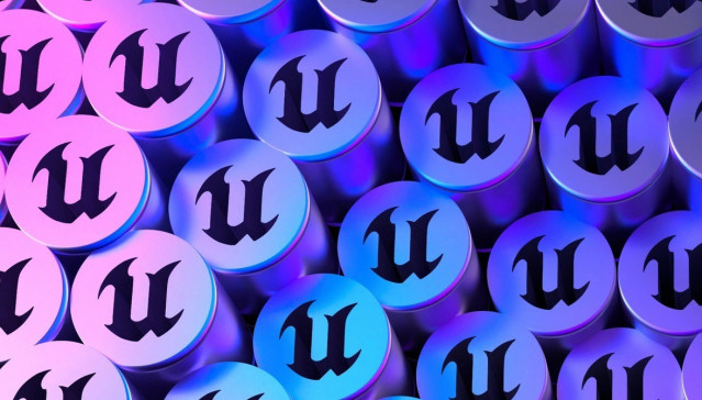 Logotopo de la tecnología Unreal Engine