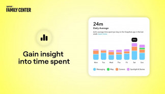 Nuevas funciones de control parental en Snapchat.