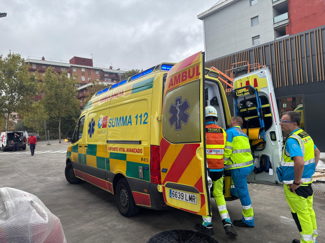 Archivo - Imagen de archivo de una ambulancia del SUMMA 112.