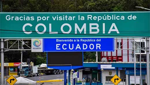 Ecuador y Colombia 