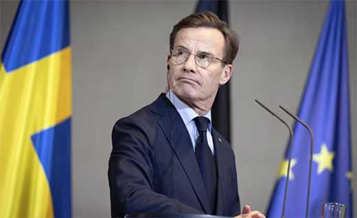 El primer ministro sueco