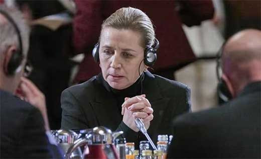 Los liu0301deres de Dinamarca y Groenlandia