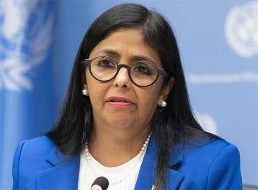 Delcy Rodriu0301guez reitera