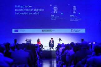 Archivo - Óscar López anuncia la puesta en marcha del Espacio Nacional de Datos de Salud para impulsar la innovación médica