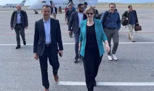Llega a Caracas la enviada