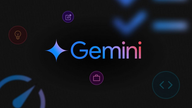 Archivo - La IA de Google Gemini.