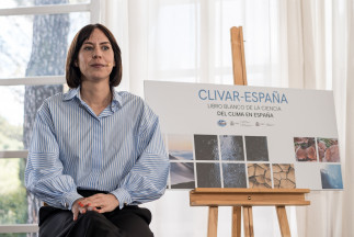 La ministra de Ciencia, Innovación y Universidades, Diana Morant, asiste a la presentación del libro blanco de la ciencia del clima en España, a 3 de febrero de 2026, en Madrid (España). Se trata 