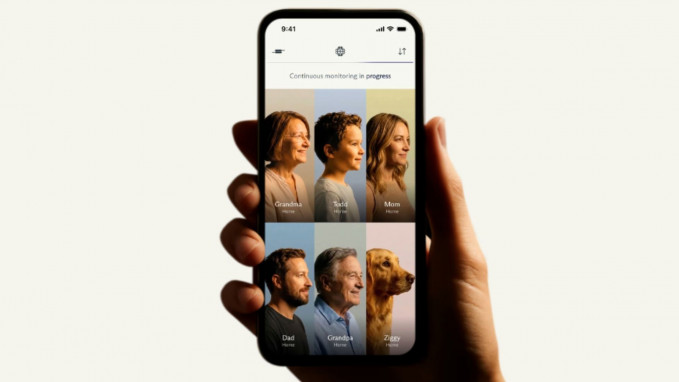 Aplicación Luffu en un móvil.