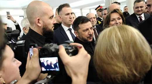 Zelenski pide '