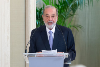 Archivo - El presidente del Grupo Carso, Carlos Slim.