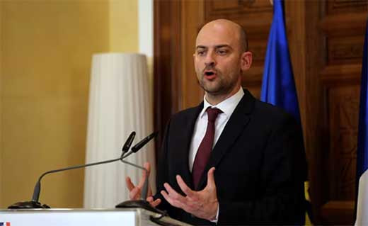 El ministro de Exteriores 