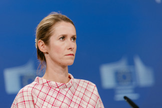 Archivo - La Alta Representante de Política Exterior de la UE, Kaja Kallas, en una rueda de prensa tras una reunión del Colegio de Comisarios en Bruselas.