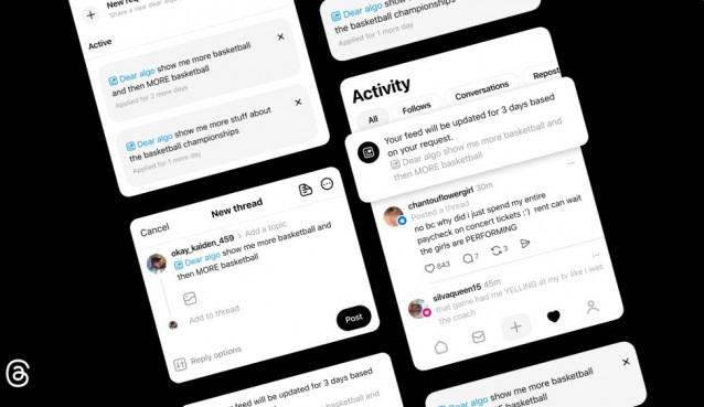 Herramienta de IA Dear Algo de Threads