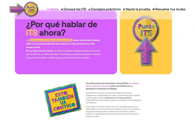 Sanidad y SEMES lanzan 'Punto ITS', una web para reforzar la prevención de las infecciones de transmisión sexual