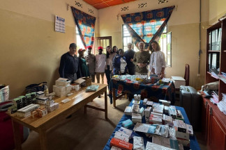 SEMG Solidaria entrega material sanitario y medicamentos a un centro de salud de Burundi