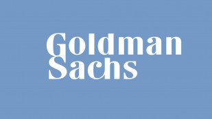 Archivo - Logo de Goldman Sachs.